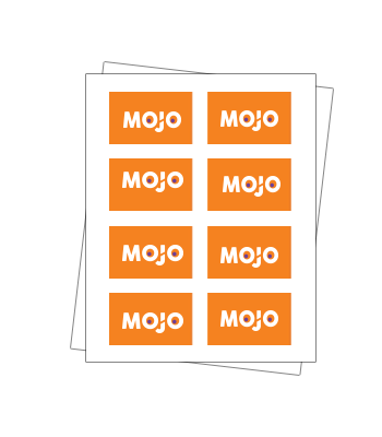 Rectangle Sheet Labels