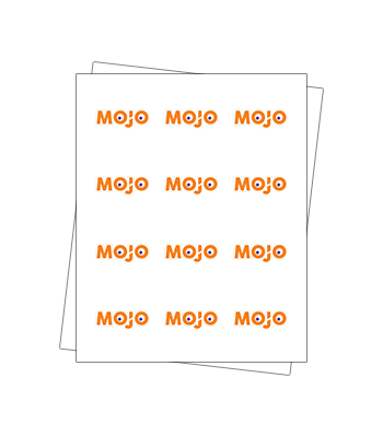 Die Cut Sheet Labels