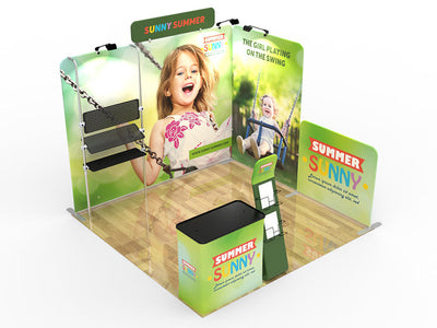 Custom Trade Show Booth 10x10