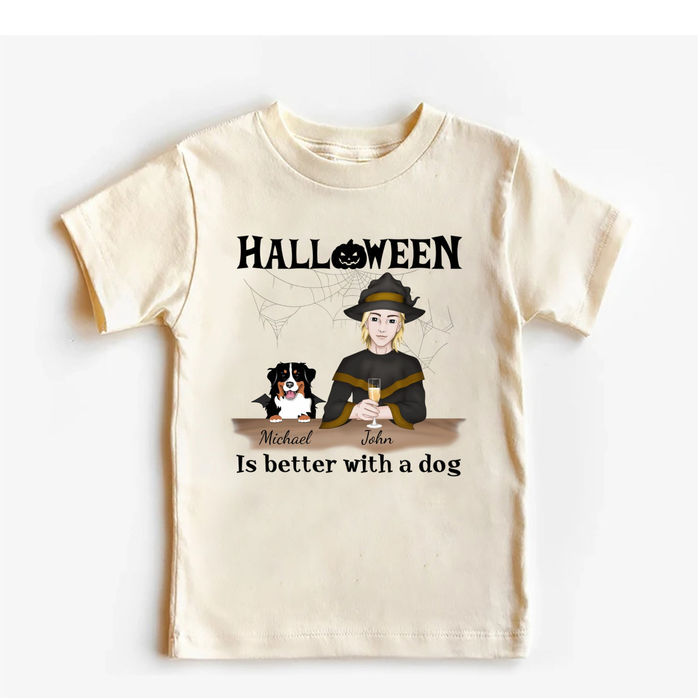 Personalized Happy Halloween Baby Shirt