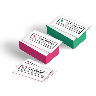 Painted Edge Business Cards