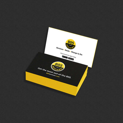 Painted Edge Business Cards