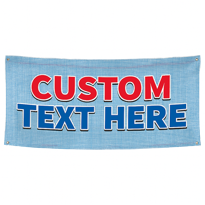 Custom Mesh Banners