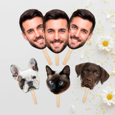 Custom Big Large Face Fans