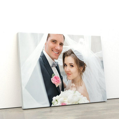 Custom Canvas Print with Your Photos Personalized Wedding Photos