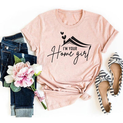 Real Estate Shirt, I'm your Home Girl Shirt, Realtor Shirt, Real Estate Agent Shirt, Unisex Gift for Realtor T-Shirt