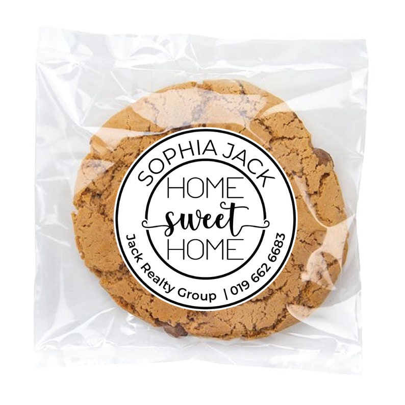 Personalized Realtor Open House Stickers, Custom Real Estate Stickers, Real Estate Marketing Labels, Round Realtor Favors, Gift Sticker