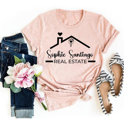 Custom Real Estate Shirt, I'm your Home Girl Shirt, Realtor Shirt, Real Estate Agent Shirt, Unisex Gift for Realtor T-Shirt