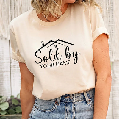 Custom Realtor Shirt, Personalized Real Estate Shirt, Real Estate Broker Agent Shirt, Realtor Life Tee, Unisex T-Shirt, Gift for Realtor