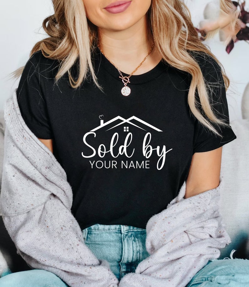 Custom Realtor Shirt, Personalized Real Estate Shirt, Real Estate Broker Agent Shirt, Realtor Life Tee, Unisex T-Shirt, Gift for Realtor