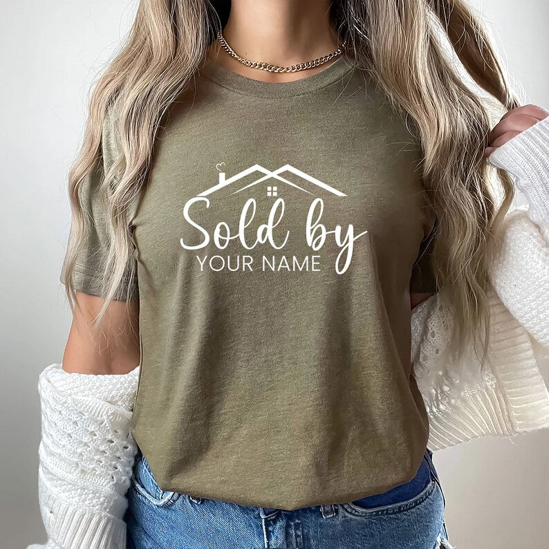 Custom Realtor Shirt, Personalized Real Estate Shirt, Real Estate Broker Agent Shirt, Realtor Life Tee, Unisex T-Shirt, Gift for Realtor