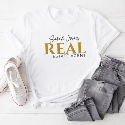 Custom Realtor Shirt, Personalized Real Estate Shirt, Real Estate Broker Agent Shirt, Realtor Life Tee, Unisex T-Shirt, Gift for Realtor