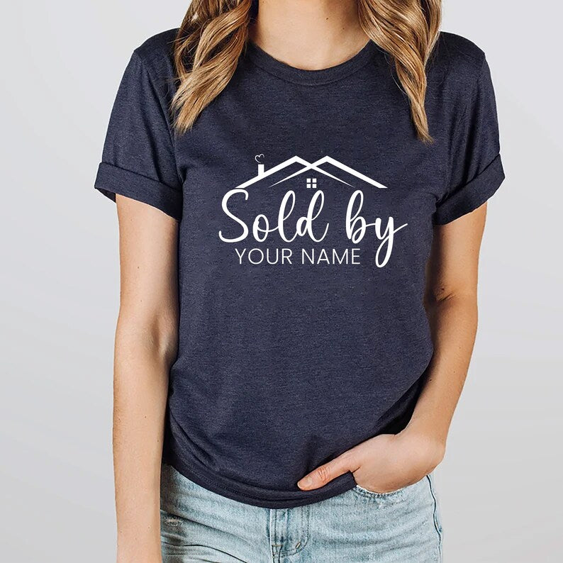 Custom Realtor Shirt, Personalized Real Estate Shirt, Real Estate Broker Agent Shirt, Realtor Life Tee, Unisex T-Shirt, Gift for Realtor