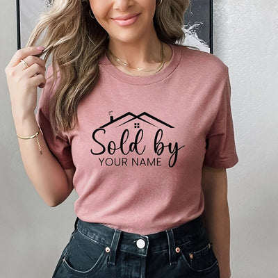 Custom Realtor Shirt, Personalized Real Estate Shirt, Real Estate Broker Agent Shirt, Realtor Life Tee, Unisex T-Shirt, Gift for Realtor