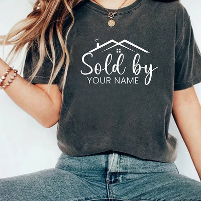 Custom Realtor Shirt, Personalized Real Estate Shirt, Real Estate Broker Agent Shirt, Realtor Life Tee, Unisex T-Shirt, Gift for Realtor