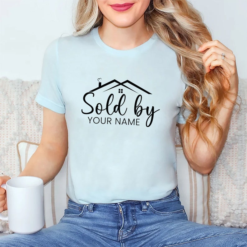 Custom Realtor Shirt, Personalized Real Estate Shirt, Real Estate Broker Agent Shirt, Realtor Life Tee, Unisex T-Shirt, Gift for Realtor