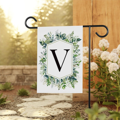 Custom Garden Flag, Monogram Yard Flag, Double Sided, Personalized Garden Flag, Garden Decor Outdoor, Monogram Gift, Welcome Garden Flag
