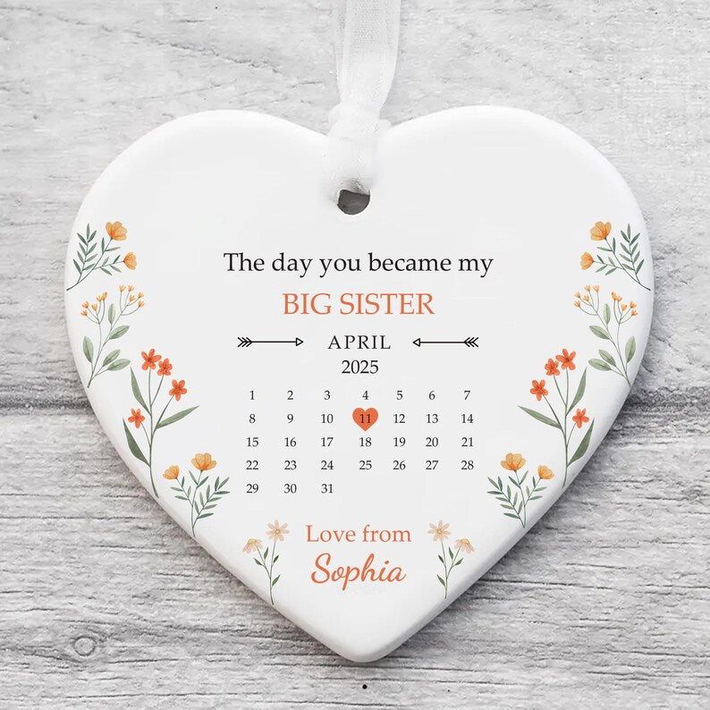 Mum Ornament, Ceramic Keepsake Gift, Mother’s Day Gift for Mum, Birthday Gift for Mom, Thank You Mum Present, Sentimental Gift for Her