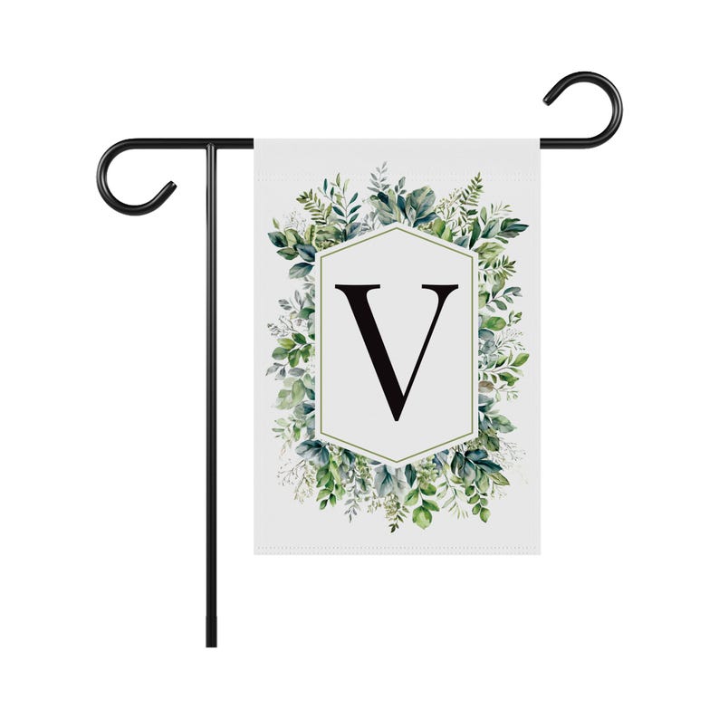Custom Garden Flag, Monogram Yard Flag, Double Sided, Personalized Garden Flag, Garden Decor Outdoor, Monogram Gift, Welcome Garden Flag