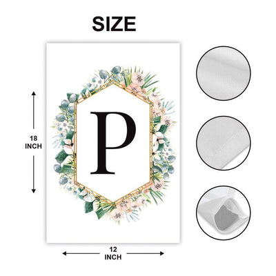 Custom Garden Flag, Monogram Yard Flag, Double Sided, Personalized Garden Flag, Garden Decor Outdoor, Monogram Gift, Welcome Garden Flag