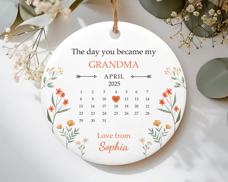 Mum Ornament, Ceramic Keepsake Gift, Mother’s Day Gift for Mum, Birthday Gift for Mom, Thank You Mum Present, Sentimental Gift for Her