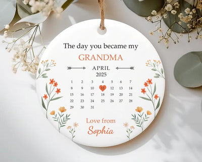 Mum Ornament, Ceramic Keepsake Gift, Mother’s Day Gift for Mum, Birthday Gift for Mom, Thank You Mum Present, Sentimental Gift for Her