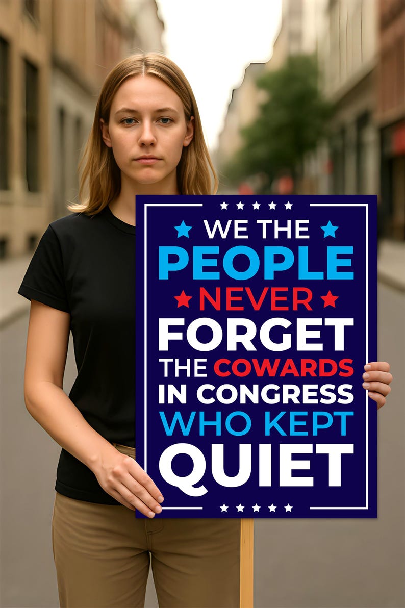 No Kings In America Protest Sign, Anti-Trump Resistance, No Felon, Political Activist Poster, Rally Sign, Resist Fascism Protest Poster