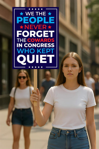 No Kings In America Protest Sign, Anti-Trump Resistance, No Felon, Political Activist Poster, Rally Sign, Resist Fascism Protest Poster