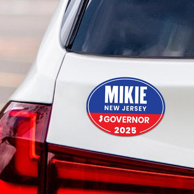 Mikie Sherrill For New Jersey Governor 2025 Car Magnet - Vote Mikie Sherrill Vehicle Magnet, Governor Elections 2025 Magnet - 6" x 4.5"