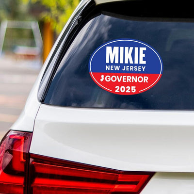Mikie Sherrill For New Jersey Governor 2025 Vinyl Sticker, Vote Mikie Sherrill Decal, Governor Elections 2025 Bumper Sticker, 6" x 4.5"