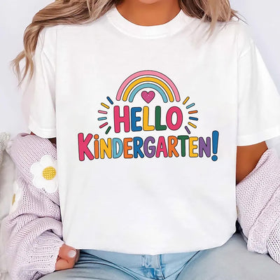 Hello Kindergarten Short Sleeve Shirt