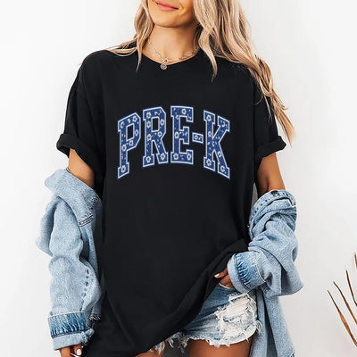 Pre-K Teacher Shirt, PreK Back to School Shirt, Elementary Teacher Tee