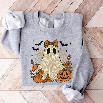 Boo In Boojee SweatShirt, Cute Lace Ghost SweatShirt