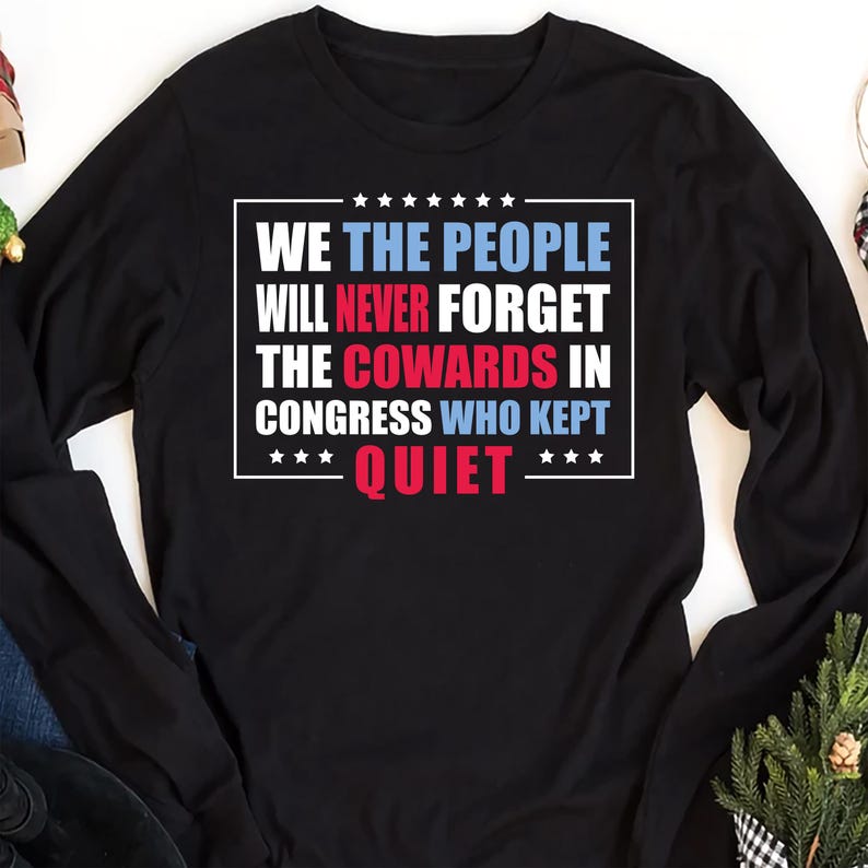 We The People Protest Long Sleeve Shirt, No King In America Anti-Trump Long Sleeve Shirt, Liberal Feminist Activist Long Sleeve Shirt