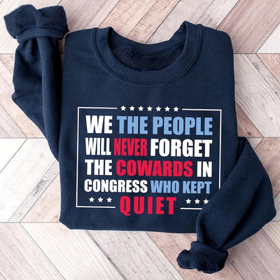 We The People Protest Sweatshirt, No King In America Anti-Trump SweatShirt, Liberal Feminist Activist SweatShirt,