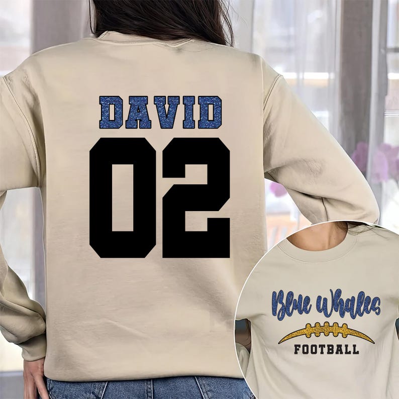 Custom Football Mascot Short Sleeve Shirt, Personalized Team Spirit Tee, Football Mom Short Sleeve Shirt