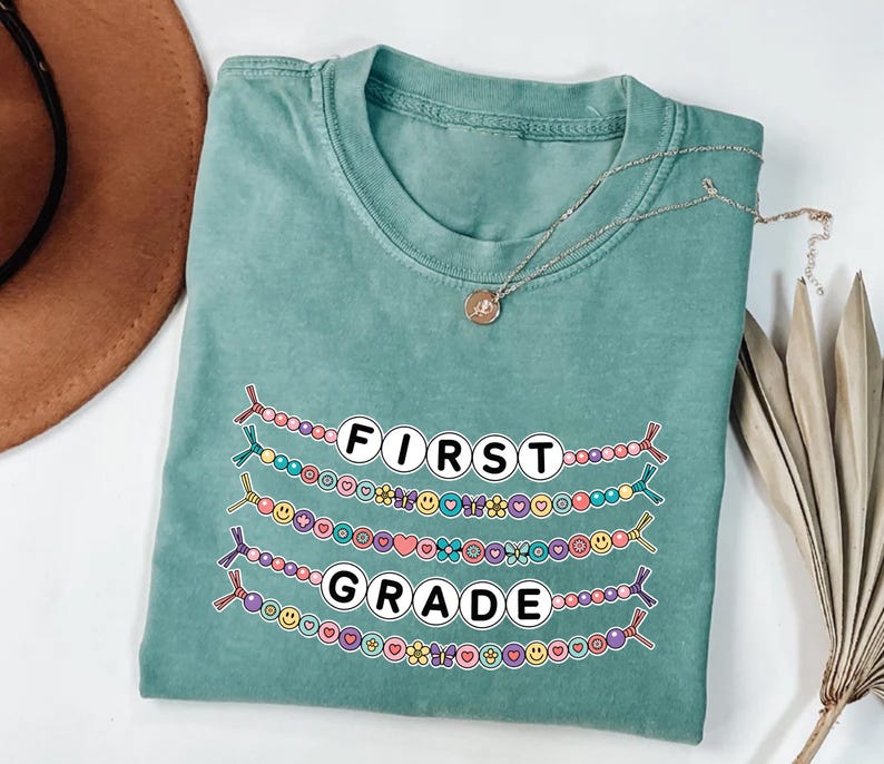First Grade Teacher Shirt, 1st Grade Crew Back to School Shirt