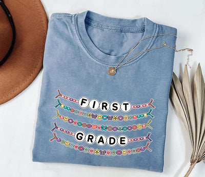 First Grade Teacher Shirt, 1st Grade Crew Back to School Shirt
