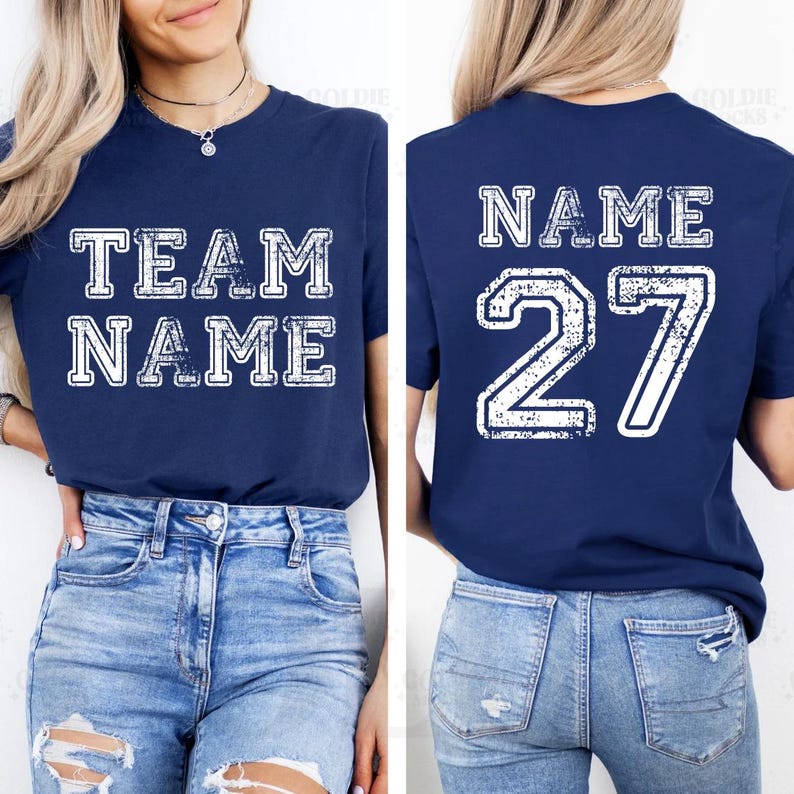 Custom Sports Team Name Short Sleeve Shirt, Personalized Sports Short Sleeve Shirt, Family Number Tee, Your Team Name Short Sleeve Shirt