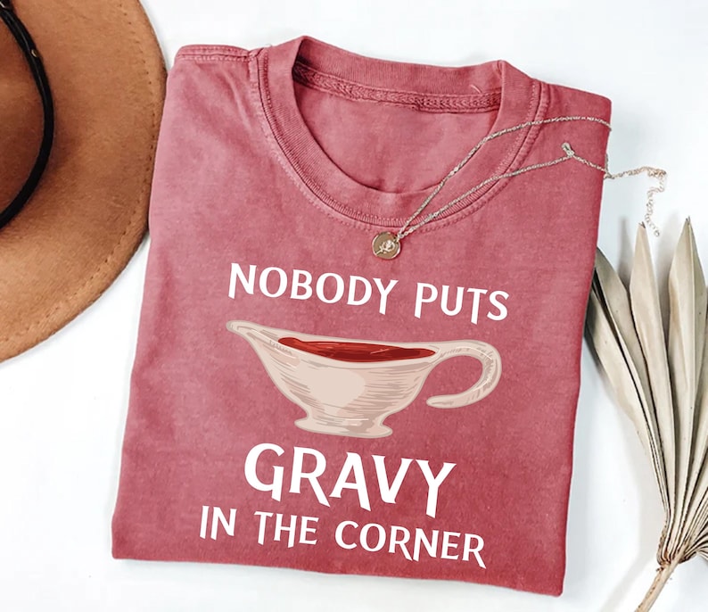 Custom Thanksgiving Family Dinner Short Sleeve Shirt, Thanksgiving Puns Short Sleeve Shirt, Thanksgiving Foods Group Tee