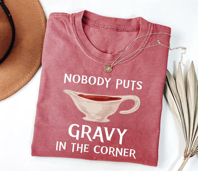 Custom Thanksgiving Family Dinner Short Sleeve Shirt, Thanksgiving Puns Short Sleeve Shirt, Thanksgiving Foods Group Tee