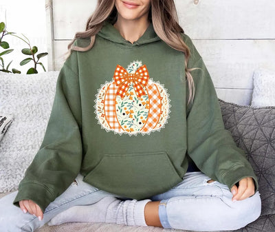 Farm Fresh Pumpkins Hoodie, Hand Picked Daily Pumpkin Season Hoodie, Fall Autumn Harvest Thanksgiving Hoodie