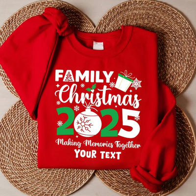 Family Christmas 2025 Making Memories Together Sweatshirt, Christmas Family SweatShirt, Christmas Group SweatShirt