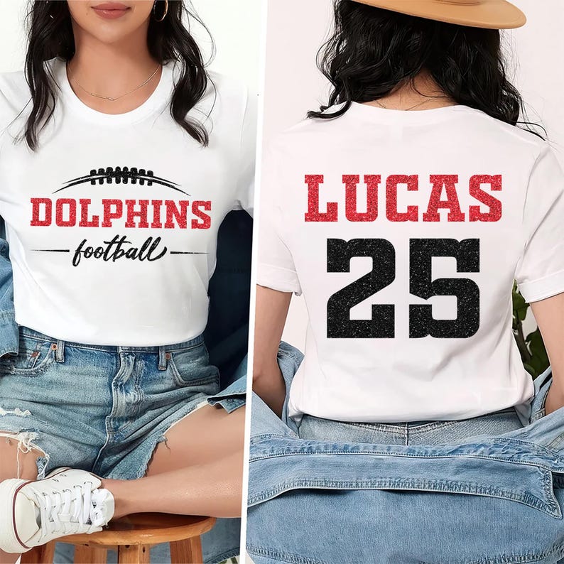 Custom Football Mascot Short Sleeve Shirt, Personalized Team Spirit Tee, Football Mom Short Sleeve Shirt, Customized Game Day Short Sleeve Shirt