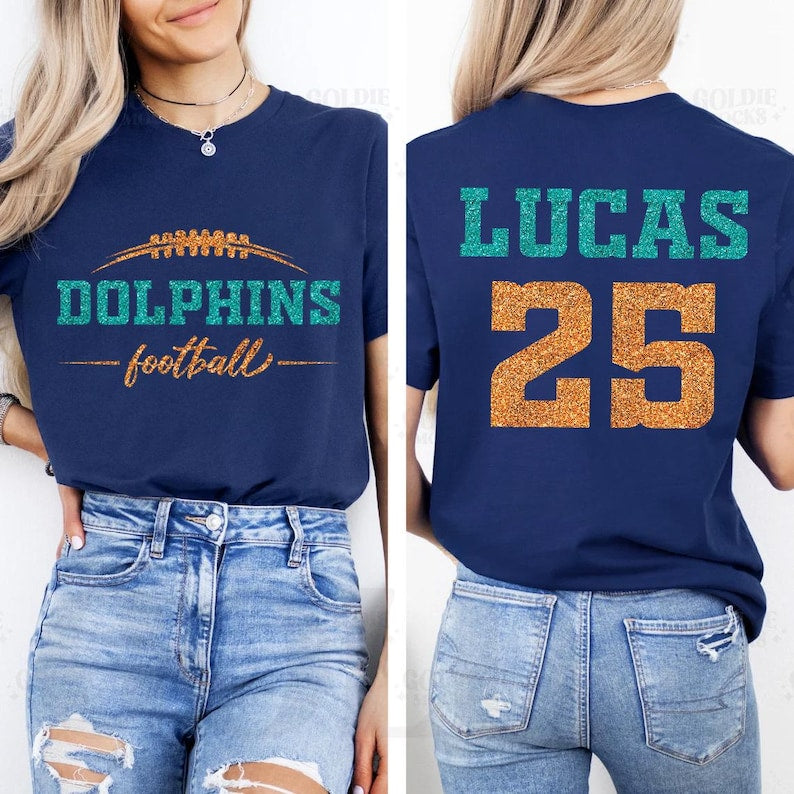 Custom Football Mascot Short Sleeve Shirt, Personalized Team Spirit Tee, Football Mom Short Sleeve Shirt, Customized Game Day Short Sleeve Shirt