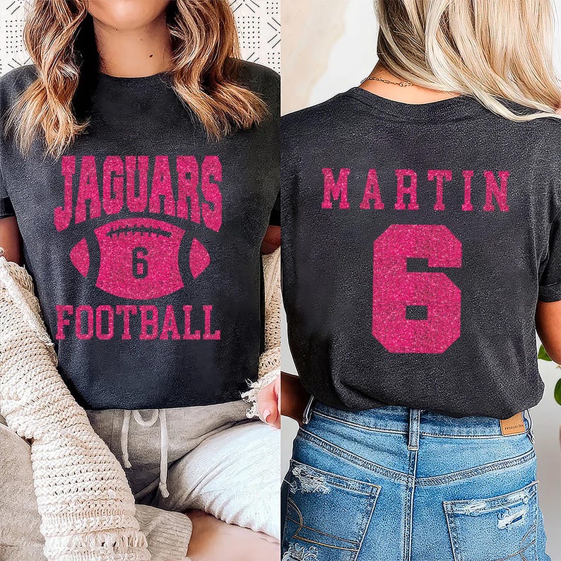 Custom Football Mascot Short Sleeve Shirt, Personalized Team Spirit Tee, Football Mom Short Sleeve Shirt, Customized Game Day Short Sleeve Shirt