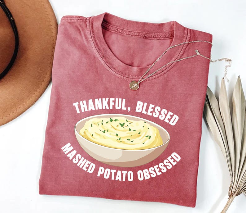 Custom Thanksgiving Family Dinner Short Sleeve Shirt, Thanksgiving Puns Short Sleeve Shirt, Thanksgiving Foods Group Tee