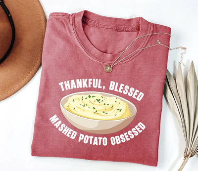 Custom Thanksgiving Family Dinner Short Sleeve Shirt, Thanksgiving Puns Short Sleeve Shirt, Thanksgiving Foods Group Tee