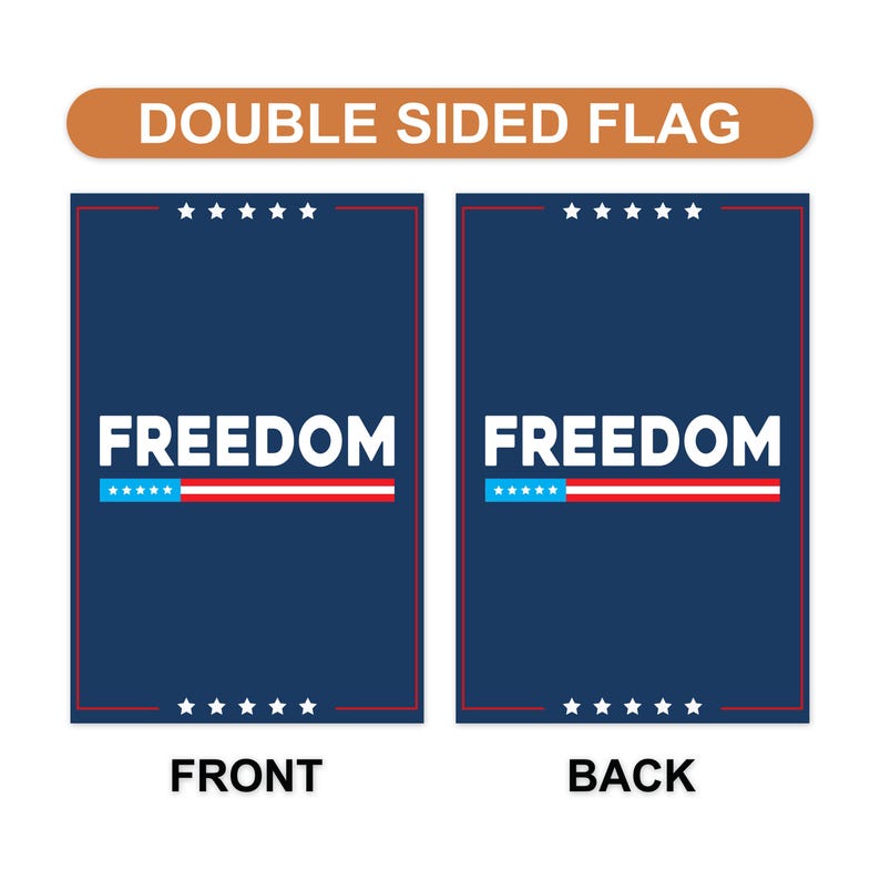 Justice for Charlie Garden Flag, A True Patriot Charlie Kirk Yard Flag, Charlie Kirk Is My Hero Outdoor Flag, Charlie Kirk Freedom Flag