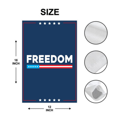 Justice for Charlie Garden Flag, A True Patriot Charlie Kirk Yard Flag, Charlie Kirk Is My Hero Outdoor Flag, Charlie Kirk Freedom Flag